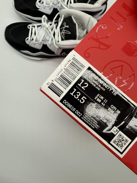 New Nike Kyrie Infinity TB Shoes Mens Size 12 Black White Basketball DO9616 002 main image 7